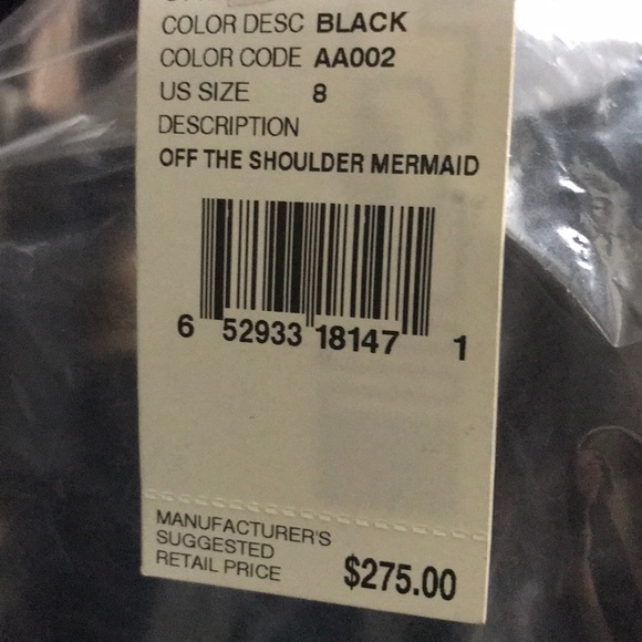 Aidan Mattox Off the shoulder mermaid dress - Picture 3 of 7